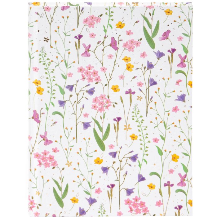 Goldbuch Notebook Meadow Miracles white 15x22 cm 200 white sides