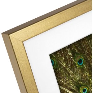 Goldbuch Wooden Frame Pino 20x25 cm gold with mat 13x18 cm