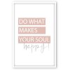 Goldbuch Plastic Frame Time To Relax 20x30 cm white Happy Soul