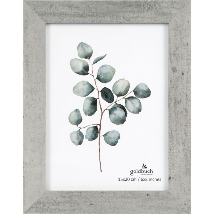 Goldbuch Photo Frame Concrete 15x20 cm grey