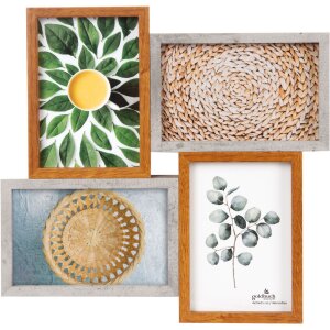 Goldbuch Gallery Frame Concrete 4 photos 10x15 cm 30x30 cm