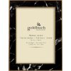 Goldbuch Metal Portrait Frame Marble 13x18 cm black