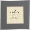 Goldbuch Metal Frame Argento 10x10 cm with grey mat