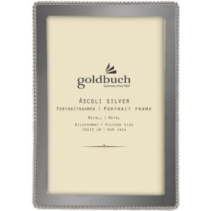 Goldbuch Metal Photo Frame Ascoli silver 10x15 cm