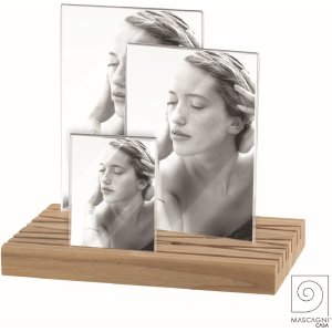 Mascagni A1161 Photo frame acrylic wood nature 1 photo...