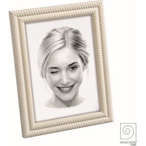 Mascagni A1358 Polystyrene photo frame cream 15x20 cm