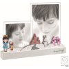 Mascagni A1366-2 Double photo frame wood acrylic 10x10 cm 13x18 cm