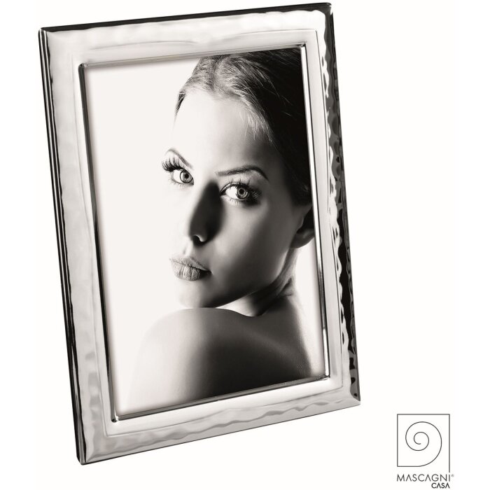 Mascagni A1376 Metal Photo Frame Retro 13x18 cm silver glossy