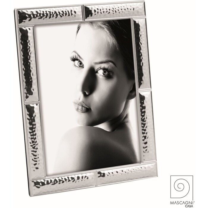 Mascagni A1466 Metal Photo Frame Retro 13x18 cm silver glossy