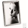 Mascagni A1468 Metal Portrait Frame Hammered 13x18 cm silver glossy