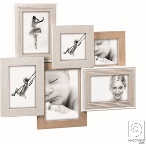 Mascagni A1474 MDF multi photo frame for 6 photos, size...