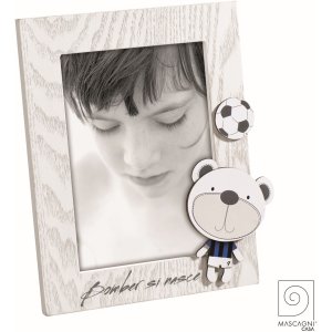 Mascagni A1499 Wooden photo frame with three magnetic uniforms 13x18 cm