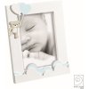 Mascagni A1503 Photo Frame Wood Ornaments Blue 13x18 cm