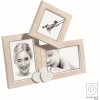 Mascagni A1507-3 Triple photo frame wood table wall 1x10x10 cm, 2x10x15 cm