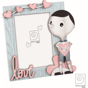 Mascagni A1542 Wooden Photo Frame Pink 13x18 cm