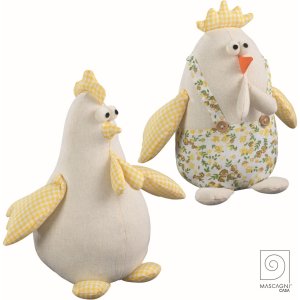 Mascagni A1562 Fabric doorstop 17x14x25 cm