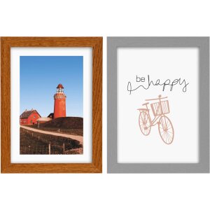 Goldbuch Photo Frame Sylt 10x15 cm to 20x30 cm grey and...