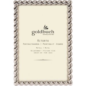 Goldbuch Metal Picture Frame Ritorto 10x15 cm and 13x18...