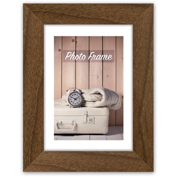 ZEP wooden frame Nelson 10x15 cm middle brown