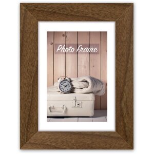 ZEP wooden frame Nelson 13x18 cm middle brown