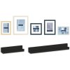 ZEP Picture Frame Shelf Set Maratea 2 shelves 5 frames