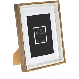 ZEP Picture Frame Palmi brown 18x24 cm with passepartout 13x18 cm