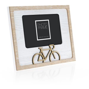 ZEP Wooden Photo Frame Sprint 10x15 cm Bicycle Picture Frame