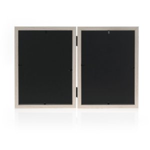 ZEP Wooden Photo Frame Kriss Double Frame 2 Photos 13x18 cm