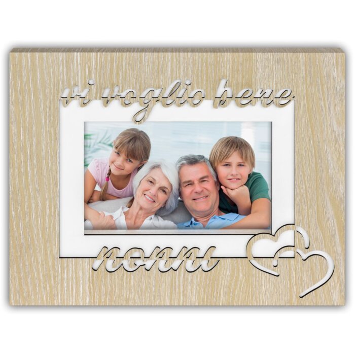 ZEP Wooden Photo Frame Blanca IT 10x15 cm Grandparents