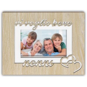 ZEP Wooden Photo Frame Blanca IT 10x15 cm Grandparents