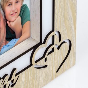 ZEP Wooden Photo Frame Blanca IT 10x15 cm Grandparents