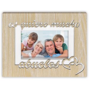 ZEP Wooden Photo Frame Blanca ES 10x15 cm Grandparents