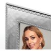 ZEP Metal Portrait Frame Assisi White 15x20 cm silver glossy