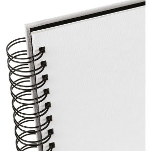 ZEP Spiral Album Misty white 25x25 cm 50 black pages