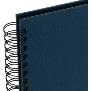 ZEP Spiral Album Misty blue 21x16 cm 50 black pages