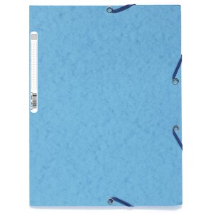 Exacompta folder with elastic band 3 flaps 400g format...