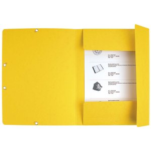 Exacompta folder with elastic band 3 flaps 400g format DIN A4