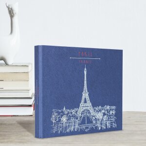 Panodia Spiral Album Excapade Paris 27,5x23,2 cm 60 white...