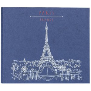 Panodia Spiral Album Excapade Paris 27,5x23,2 cm 60 white sides