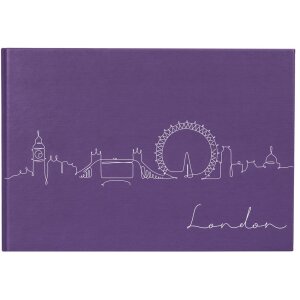 Panodia Photo Album London 33,8x23,2 cm 60 black sides