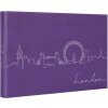 Panodia Photo Album London 33,8x23,2 cm 60 black sides