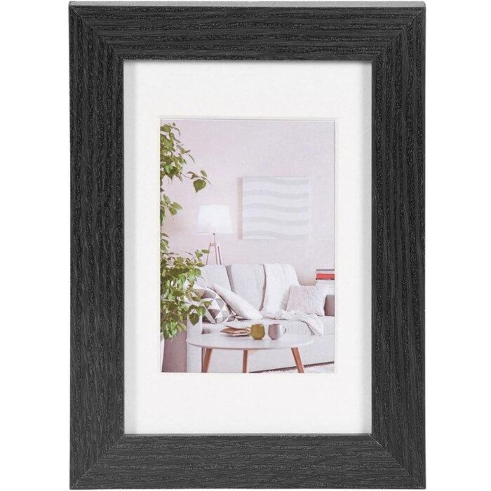 Picture frame Modern 10x15 cm black