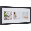 Photo gallery Modern 20x60 cm black 3 photos 10x15 cm