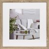 Picture frame Modern 60x60 cm middle brown