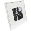 Viola wooden frame 50x50 cm white