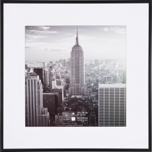 Henzo aluminum frame Manhattan black 40x40 cm with...