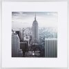 Henzo aluminum frame Manhattan silver 40x40 cm with passe-partout 30x30 cm