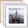 Henzo aluminum frame Manhattan gray 40x40 cm with passe-partout 30x30 cm