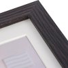 Henzo photo frame set modern dark brown 10 frames photo collage