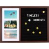 Henzo Letterboard 37,5x52,5 cm Dark brown High quality wood letters Emojis